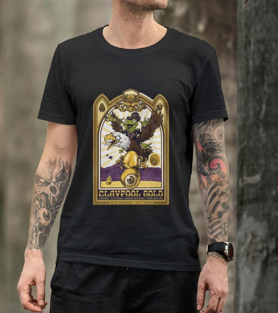 Primus Claypool Lennon Delirium Frog Brigade Dillon Amphitheater 6 28 2026 T-Shirt