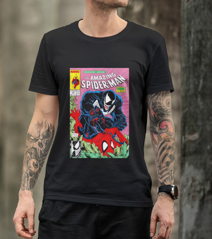 The Amazing Spider Man 316 Venom Is Back Marvel Comic Book Cover T-Shirt