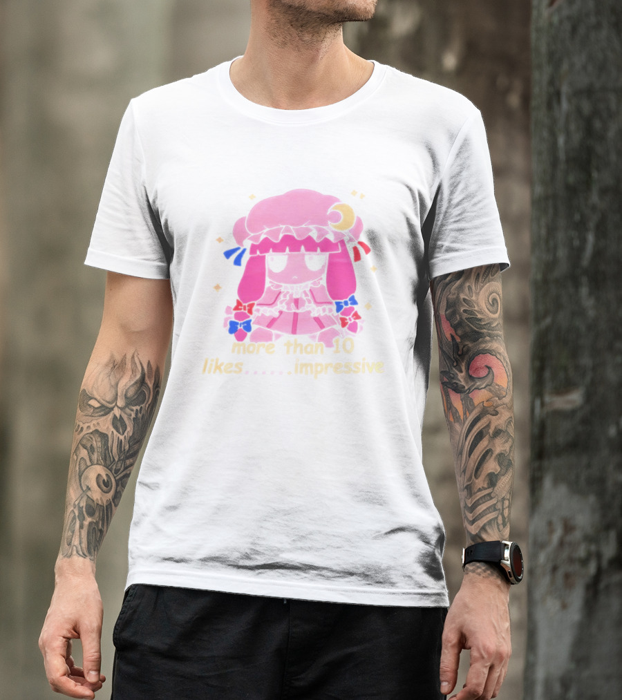 Patchouli Knowledge Touhou Project More Than 10 Likes Impressive T-Shirt