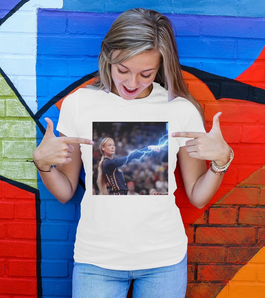 Sophie Cunningham Lightning Power Basketball Stars T-Shirt