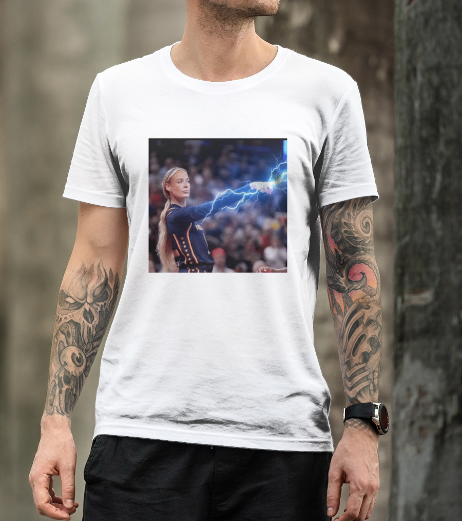 Sophie Cunningham Lightning Power Basketball Stars T-Shirt