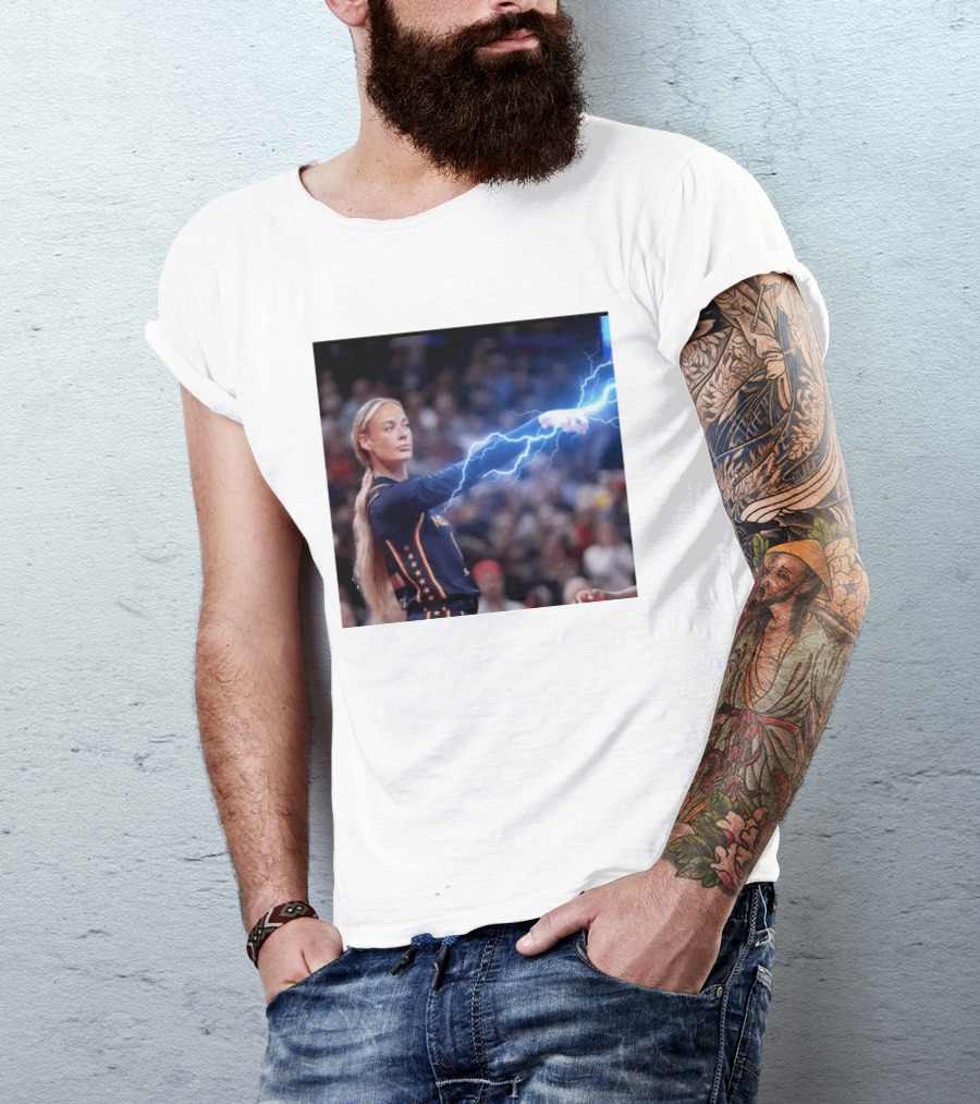 Sophie Cunningham Lightning Power Basketball Stars T-Shirt