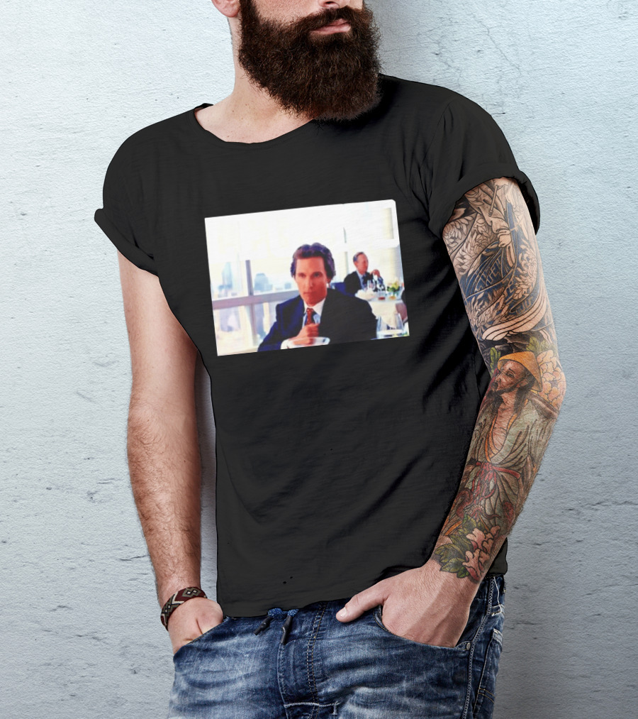 Mark Hanna Wolf Of Wall Street Legend Iconic Scene T-Shirt