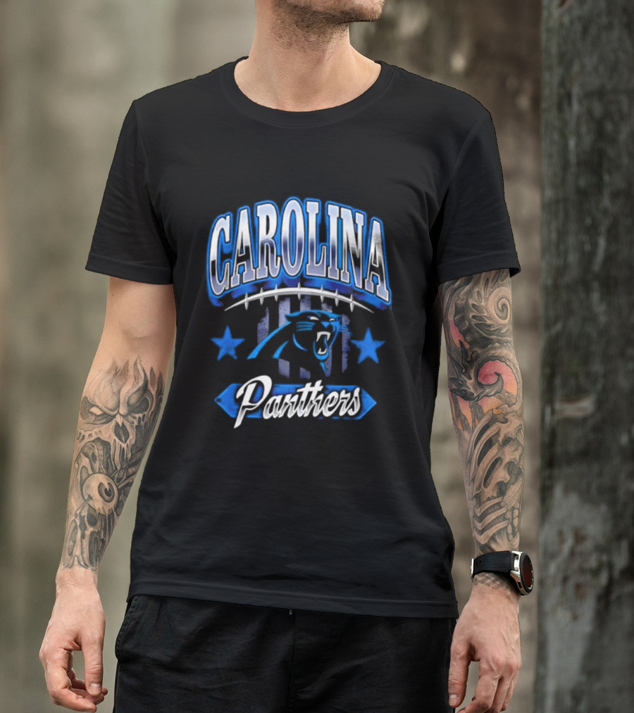Carolina Panthers American 2026 Stars And Panthers T-Shirt