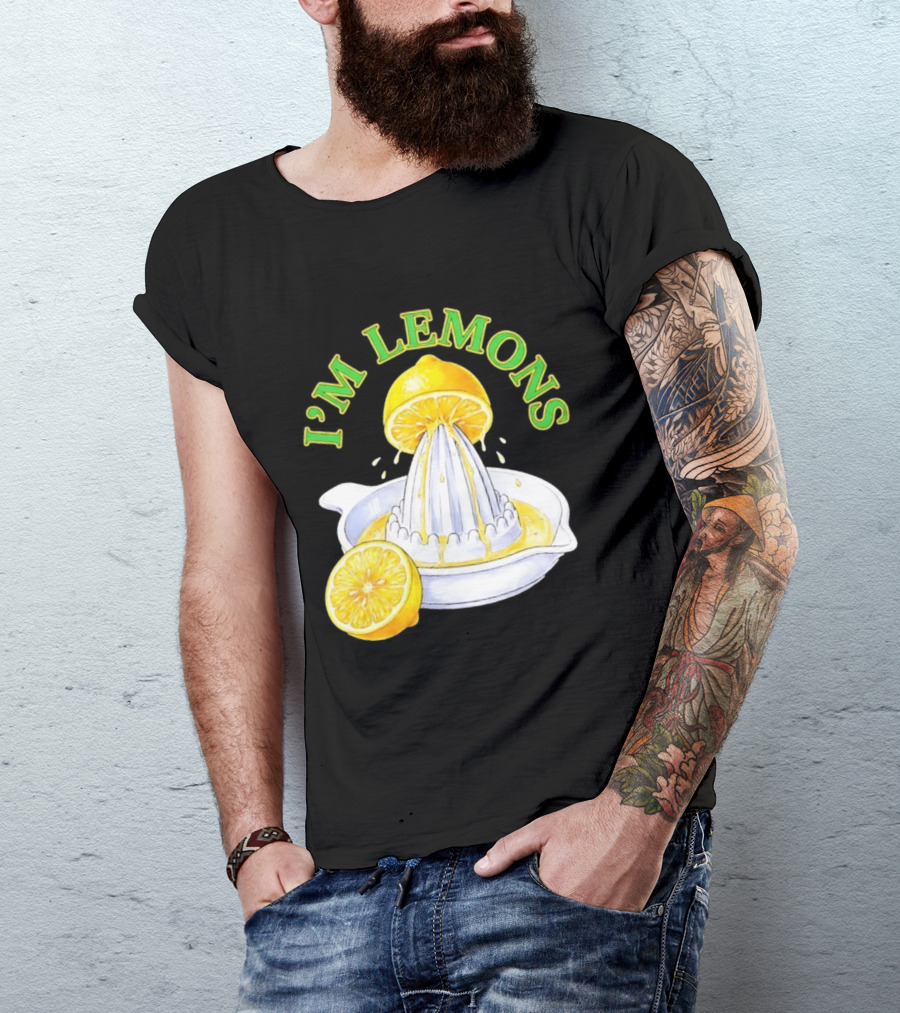 I'm Lemons Citrus Squeezer Fruit T-Shirt