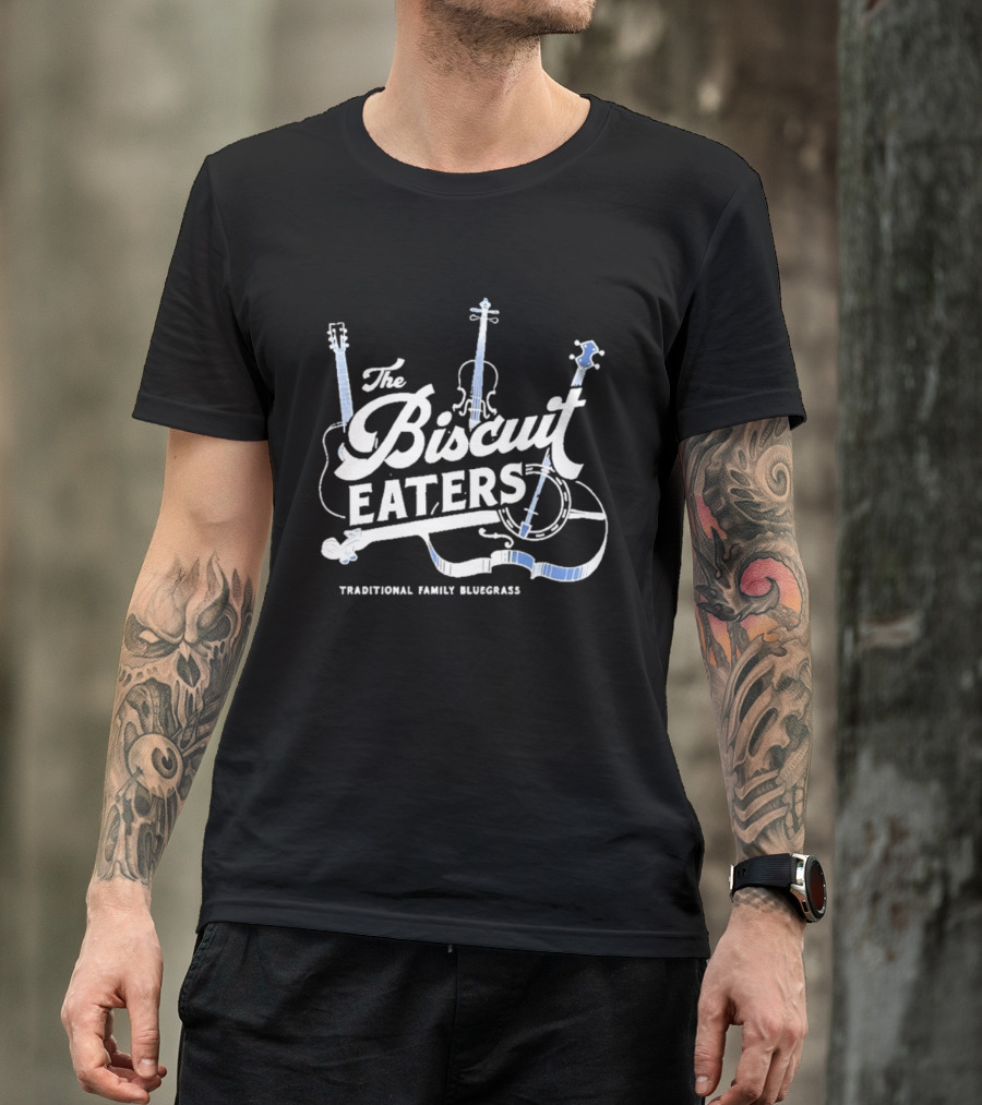 The Biscuit Eaters Traditional Family Bluegrass Musical Instruments T-Shirt