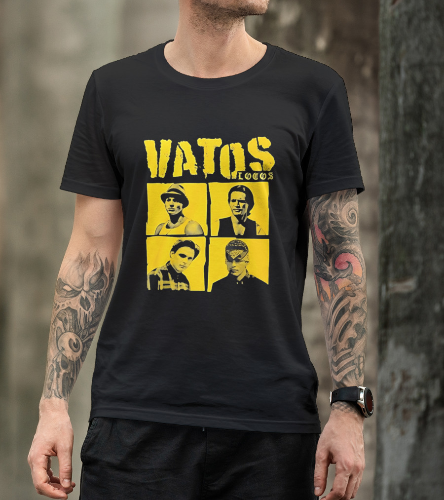 Vatos Locos Characters Yellow T-Shirt