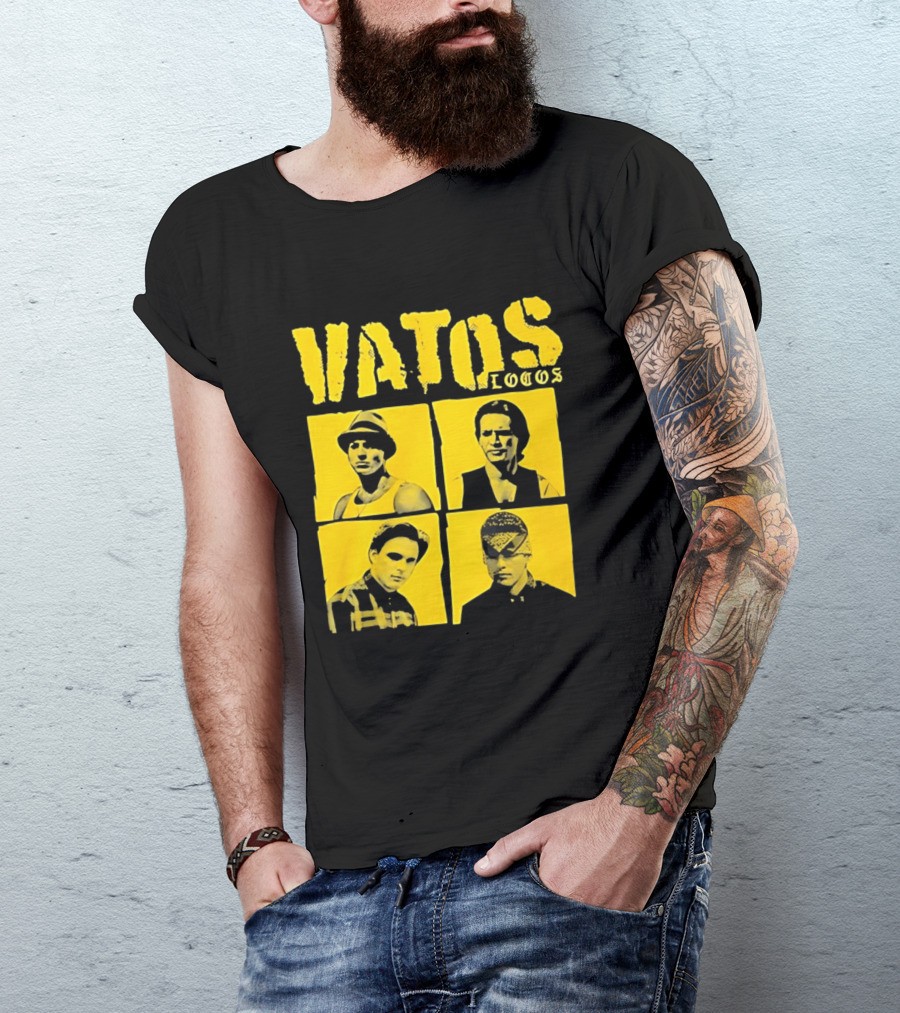 Vatos Locos Characters Yellow T-Shirt