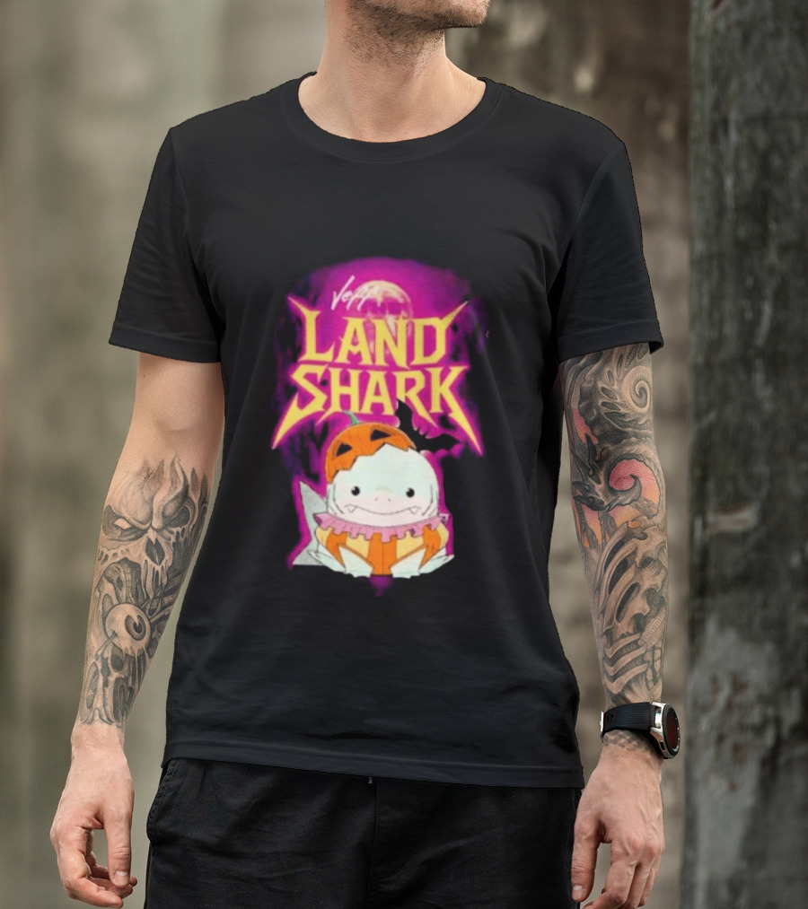 Veep Marvel Rivals Jeff The Land Shark Pumpkin T-Shirt