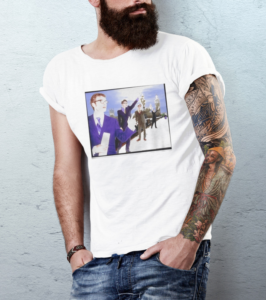 Blur X Junya Watanabe Suit Collection With Big Ben T-Shirt