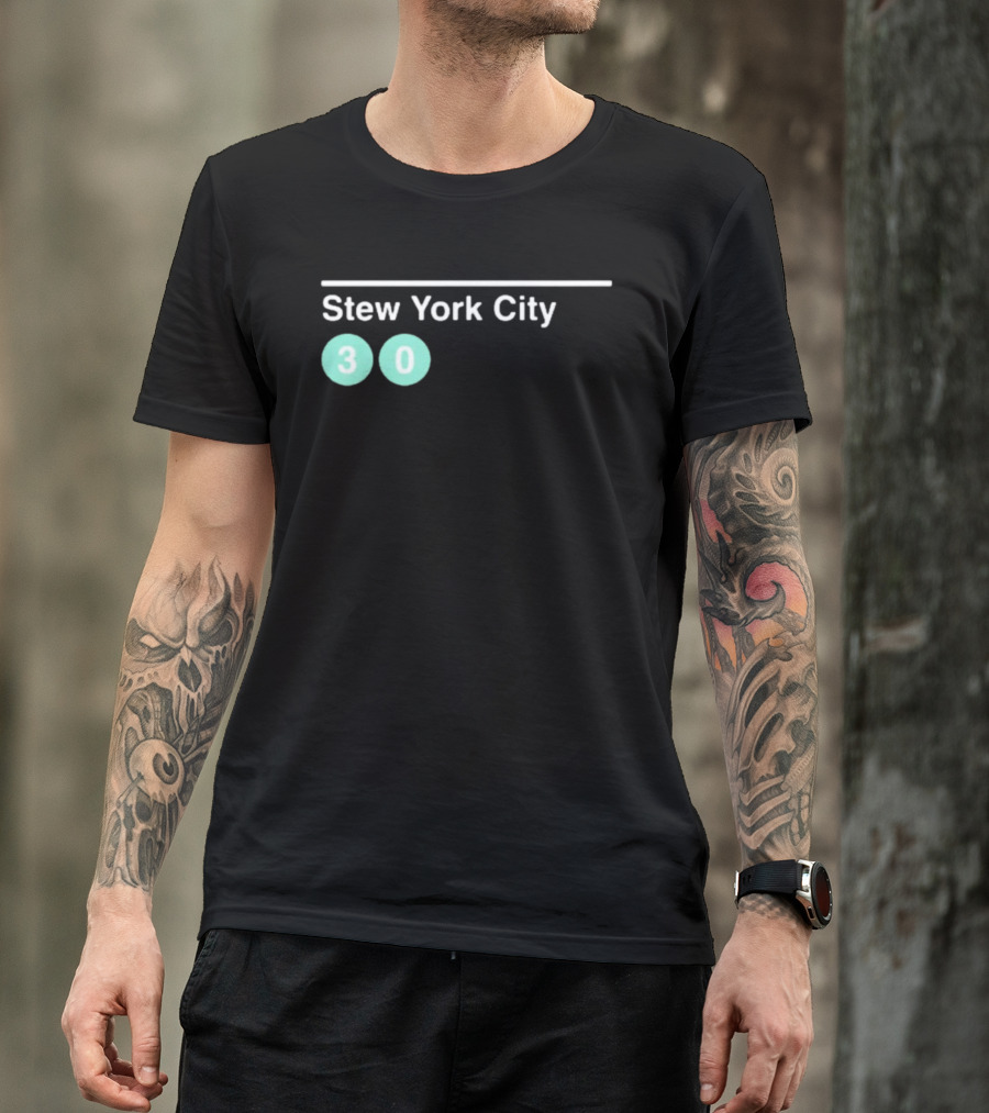 Stew York City 30 Breanna Stewart NY Liberty WNBA T-Shirt