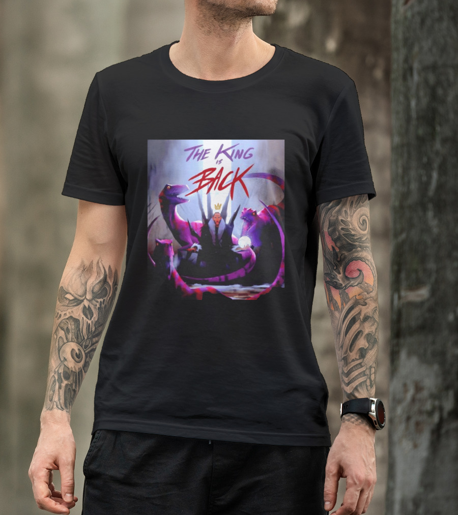 Kawhi Leonard Toronto Raptors The King Is Back Raptors Crown Return T-Shirt