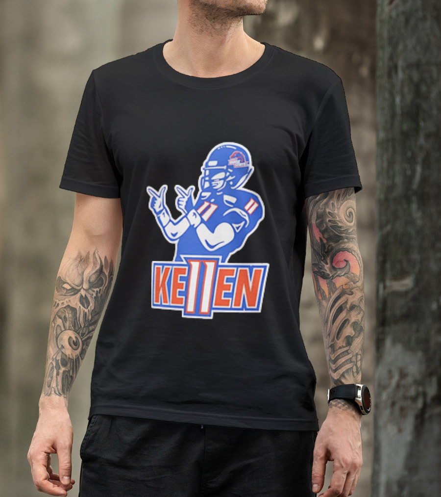 Kellen Moore Boise State Broncos Ke11en Name And Number Football Player T-Shirt