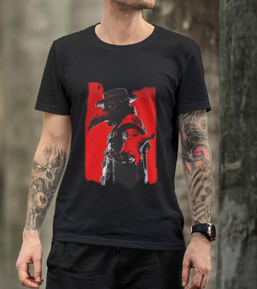 Plague Doctor Come With Me If You Want To Live Vintage Gothic T-Shirt
