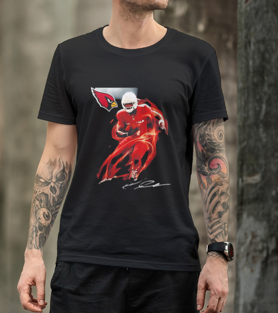 Kyler Murray Arizona Cardinals Dynamic Football Motion T-Shirt