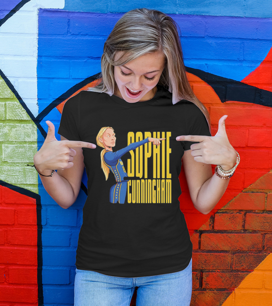 Sophie Cunningham Indiana Fever WNBA 2026 Jersey Game Player T-Shirt