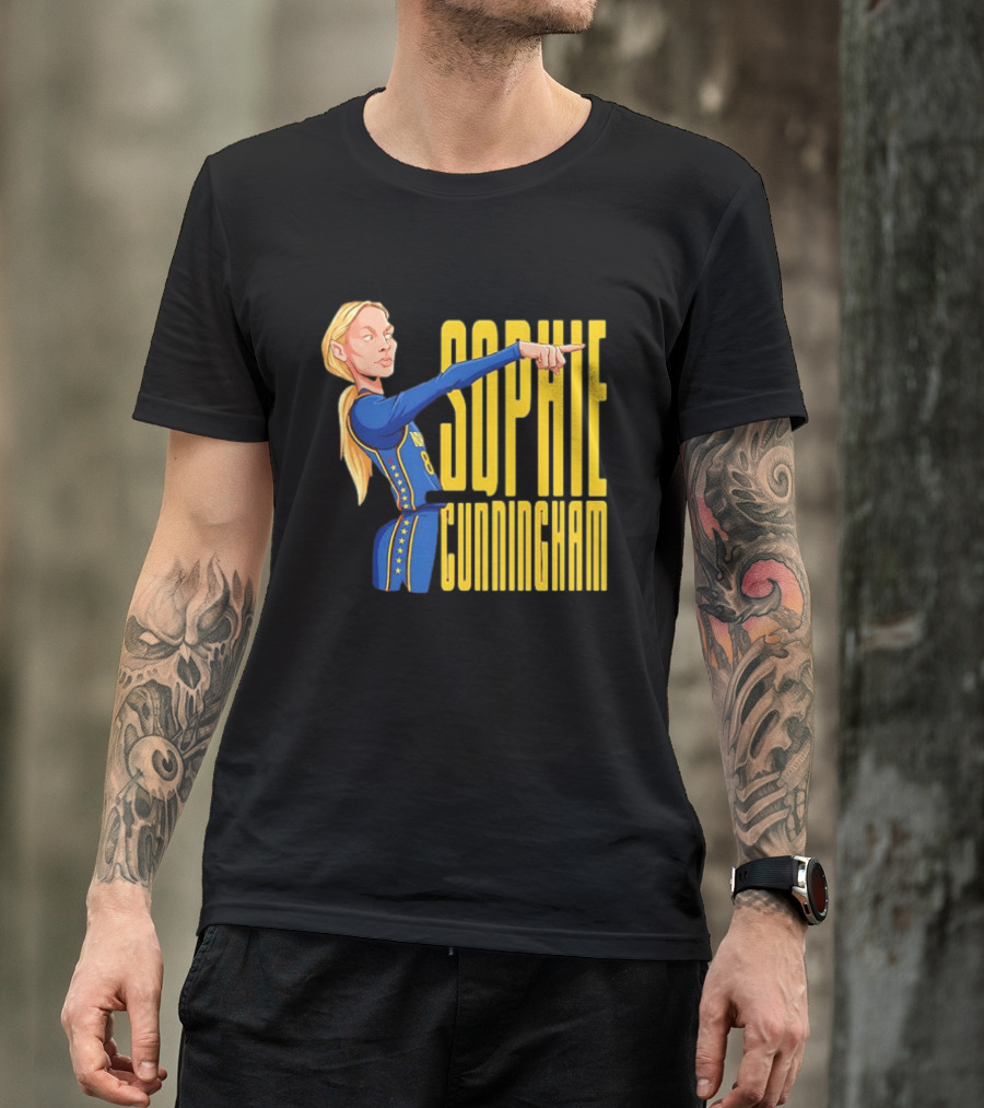 Sophie Cunningham Indiana Fever WNBA 2026 Jersey Game Player T-Shirt