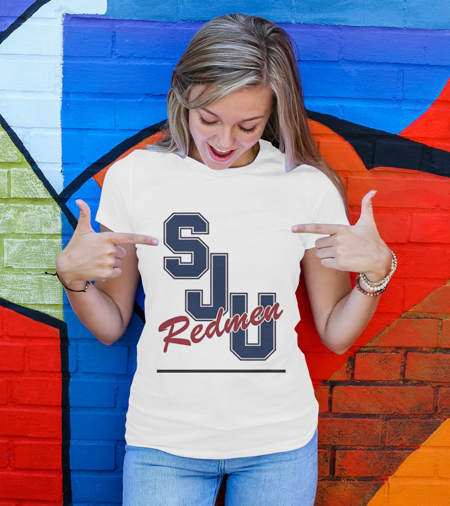 SJU Redmen 1988 Basketball Team T-Shirt