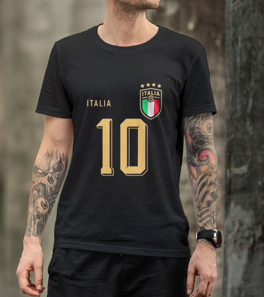 Italia 10 Argentina Lionel Messi T-Shirt