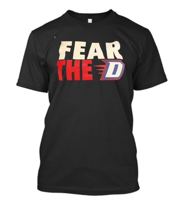 Fear The D DePaul Blue Demons Basketball Team Spirit T-Shirt