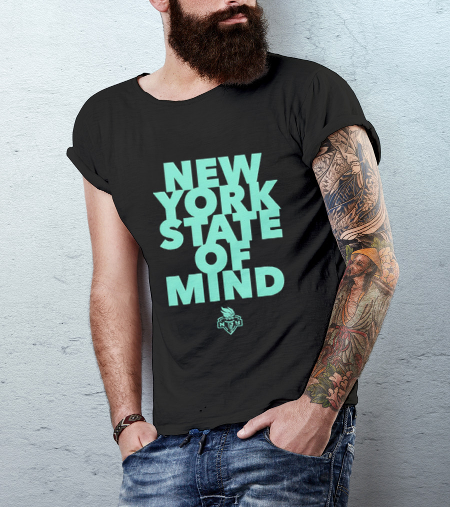 New York State Of Mind WNBA Liberty Basketball T-Shirt