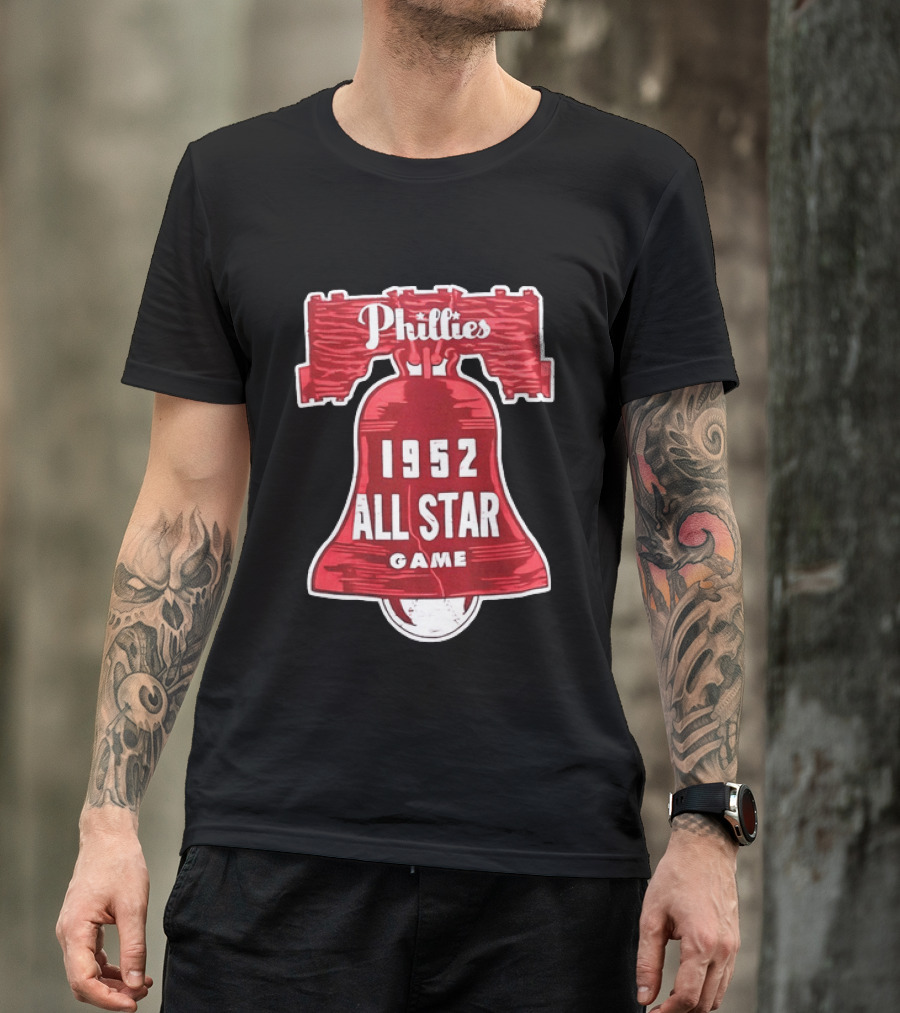 Phillies Liberty Bell 1952 All Star Game T-Shirt