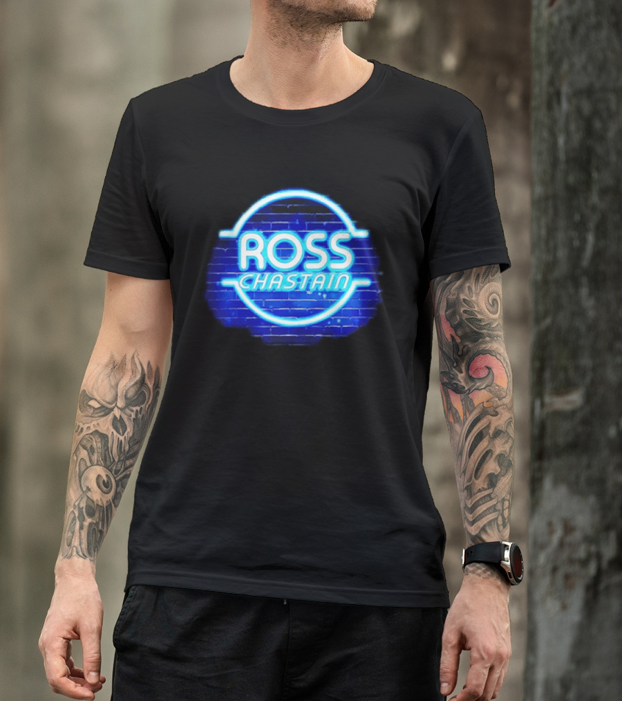 Ross Chastain 1 NASCAR 2026 Neon Light It Up T-Shirt