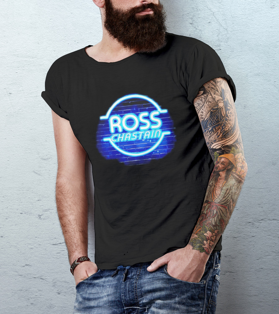 Ross Chastain 1 NASCAR 2026 Neon Light It Up T-Shirt