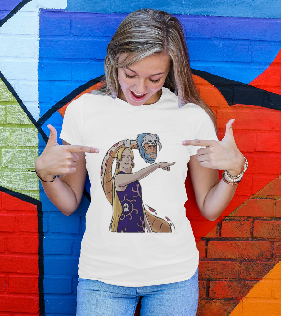 Sophie Cunningham Collaboration Boa Hancock Crossover Pointing Scene T-Shirt