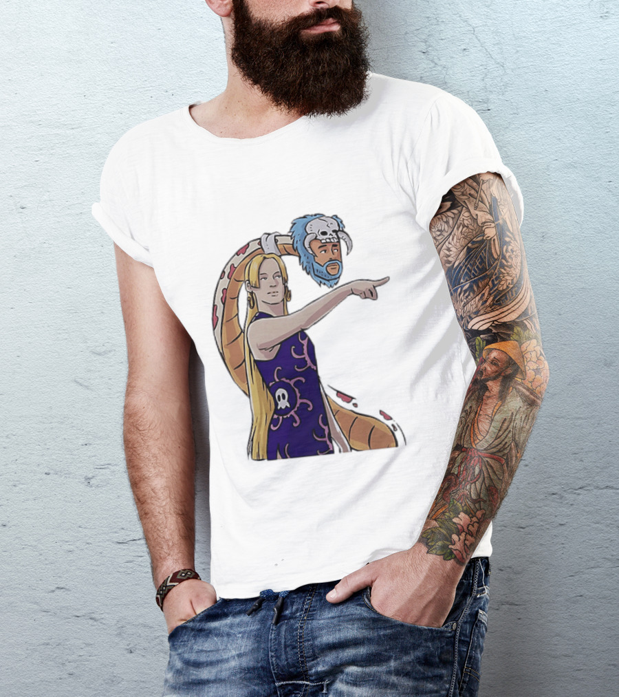 Sophie Cunningham Collaboration Boa Hancock Crossover Pointing Scene T-Shirt