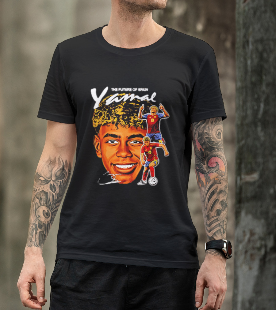Lamine Yamal The Future Of Spain National Team Soccer Star T-Shirt