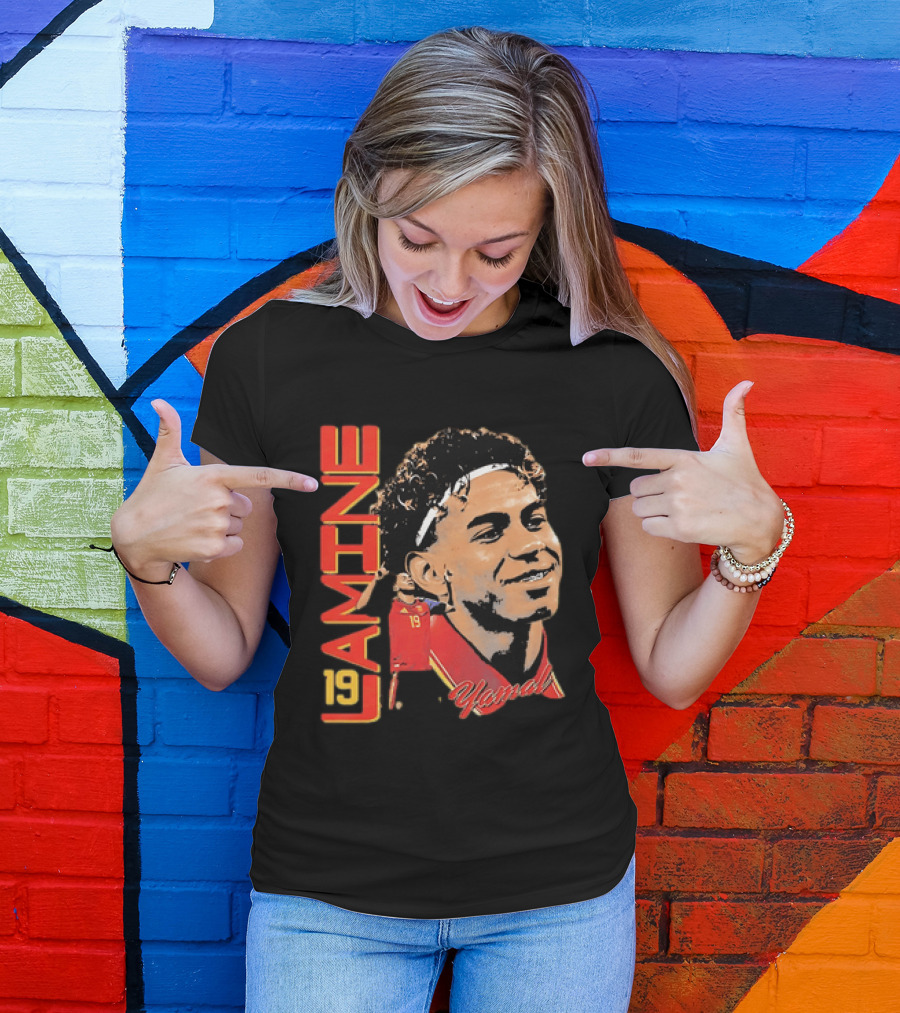 Lamine Yamal 19 Spain National Football Team T-Shirt