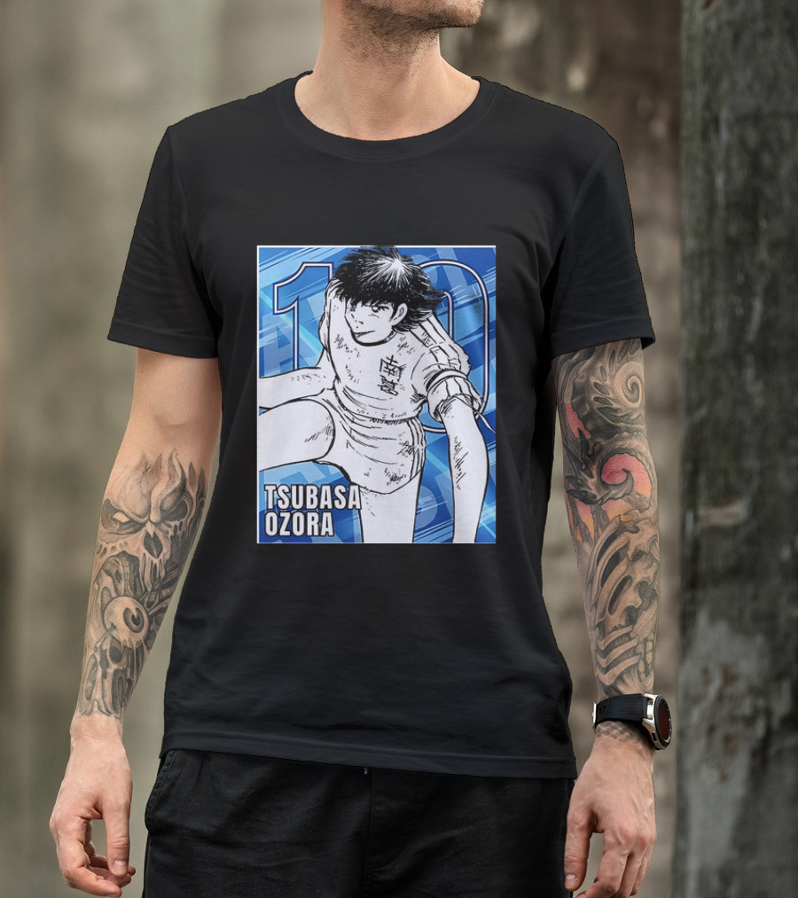 Tsubasa Ozora Nankatsu 10 Captain Tsubasa Anime Manga Series T-Shirt