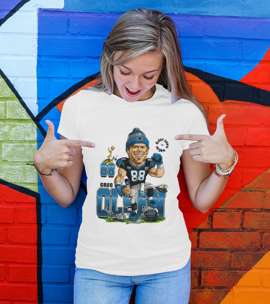 Greg Olsen Glory Days 88 Rehrest Sports T-Shirt