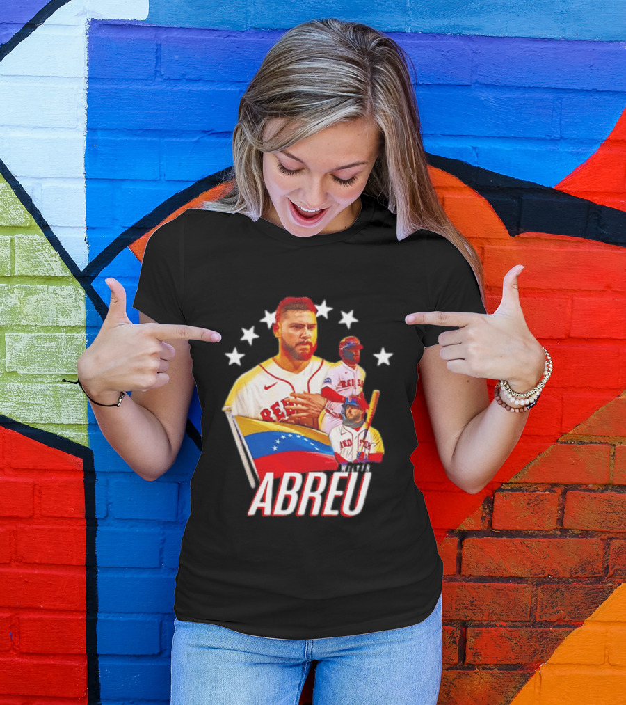 Wilyer Abreu Red Sox Venezuelan Baseball Star T-Shirt