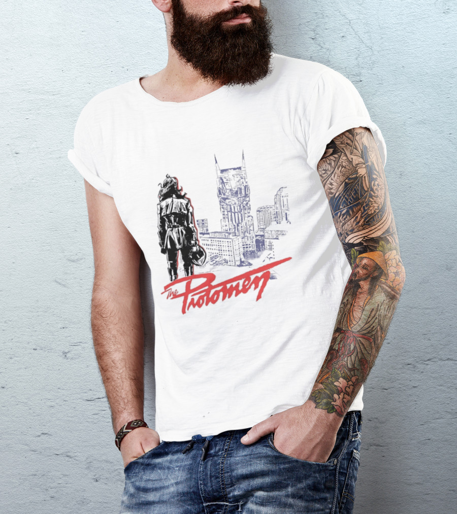 The Protomen Nashville Skyline Synthwave Rock Opera T-Shirt