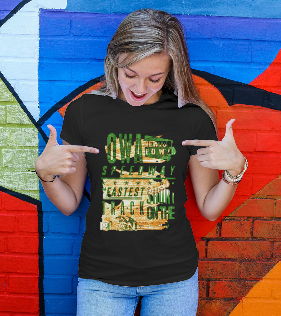 Iowa Speedway Fastest Short Track On The Planet Racing 2026 T-Shirt