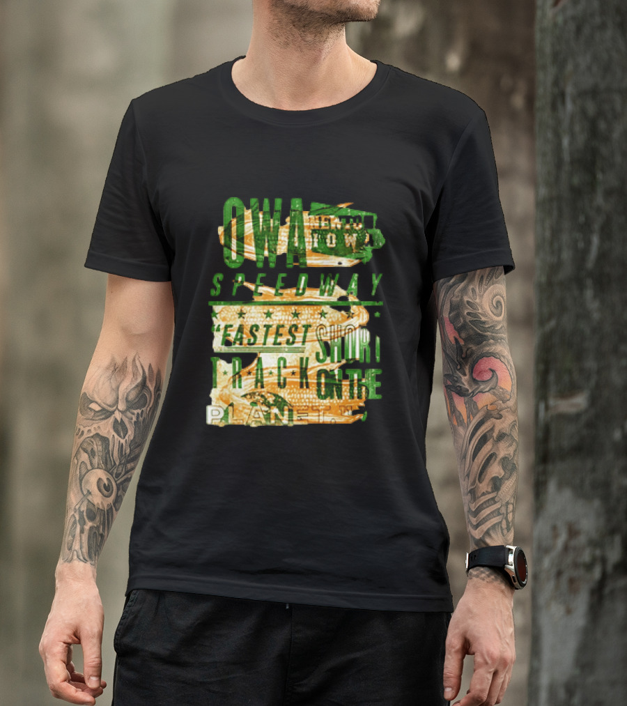 Iowa Speedway Fastest Short Track On The Planet Racing 2026 T-Shirt