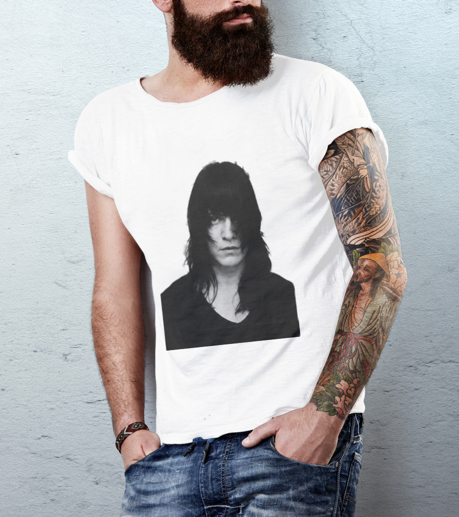 Adam Savage Keren Ann Black And White T-Shirt