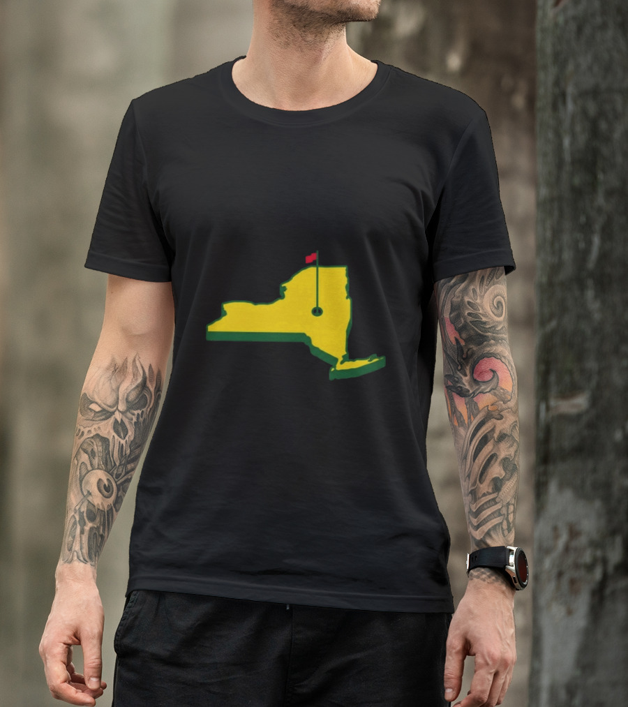 All Men Are Created Equal Only The Best Are Born In New York And Play Golf T-Shirt