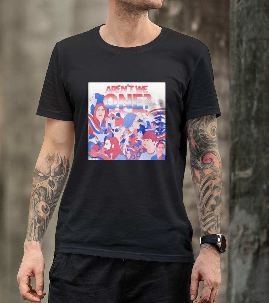 Aren't We One Colorful Community Unity Celebration T-Shirt
