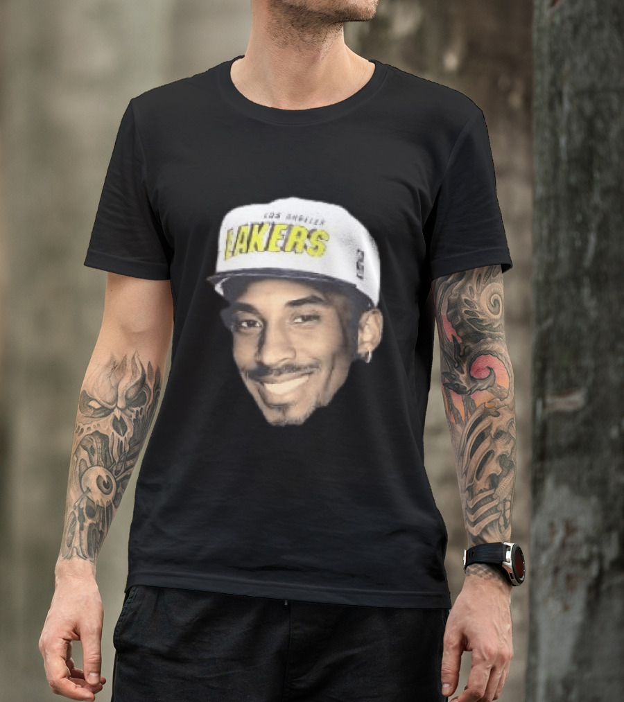 Kobe Bryant Los Angeles Lakers NBA Basketball Hat T-Shirt