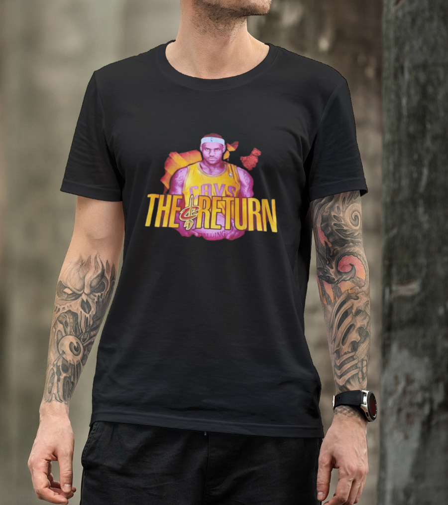 LeBron James Cleveland Cavaliers The Return NBA Basketball 2026 T-Shirt