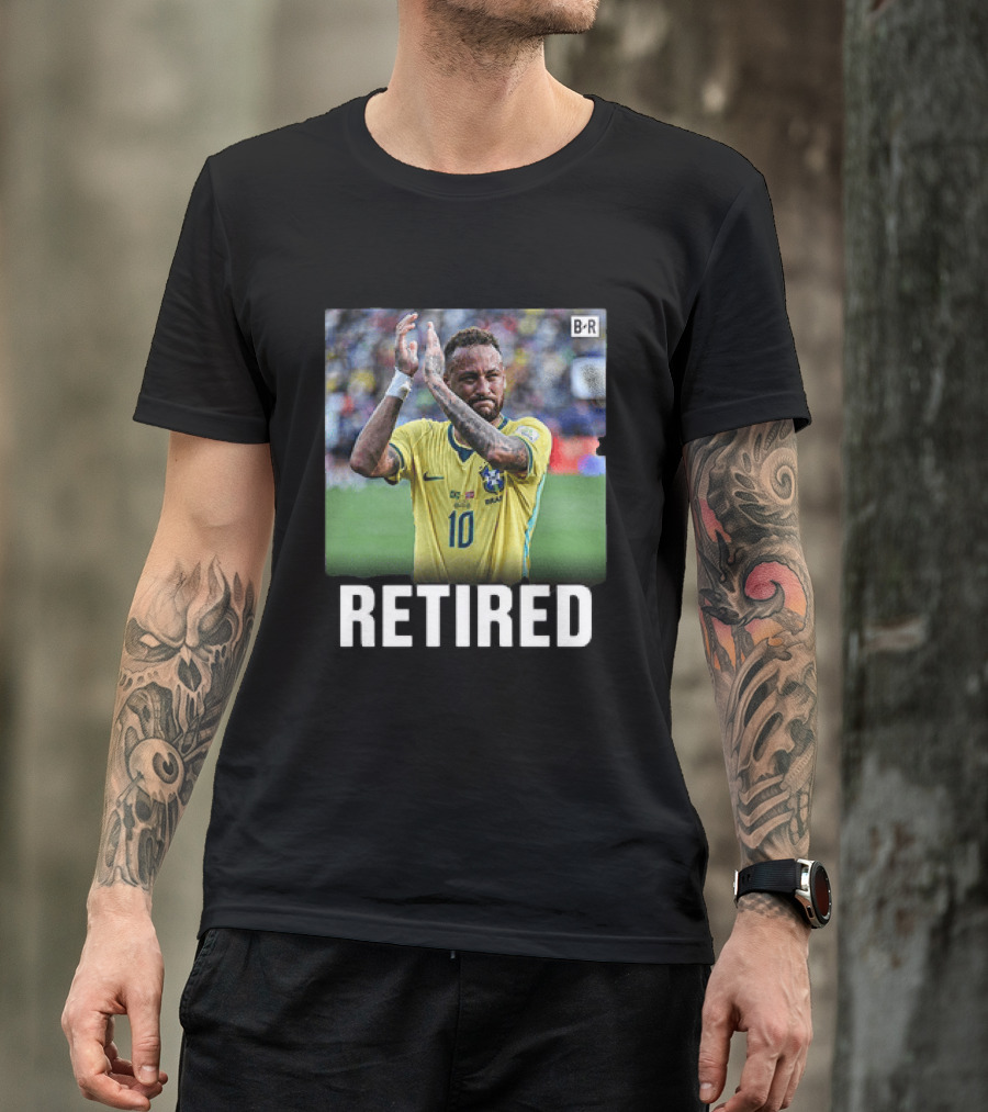 Neymar Jr Brazil 2026 Retired Emotional T-Shirt