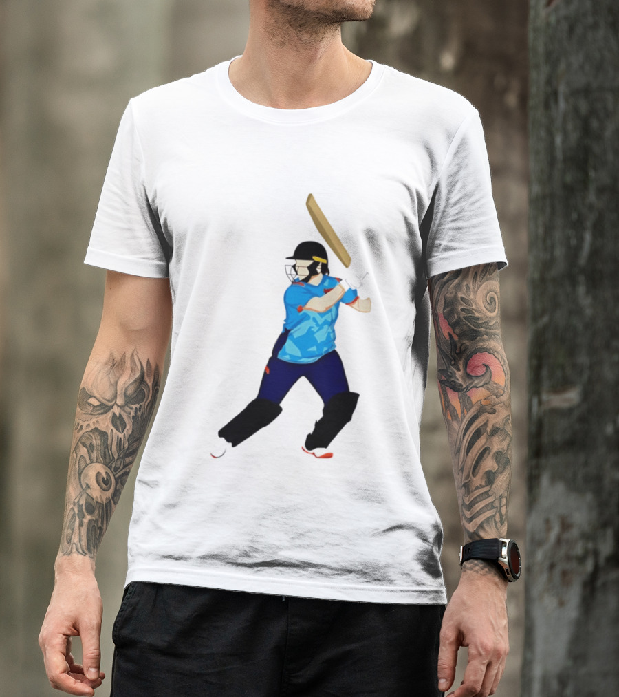 Alice Capsey Delhi Capitals Cricket WPL Player Batting T-Shirt