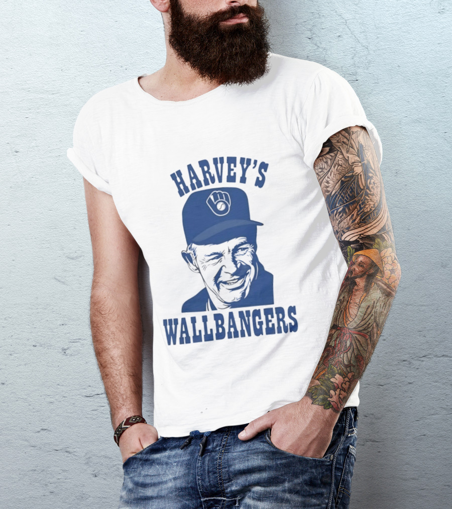 Harvey's Wallbangers Brewers Harvey Kuenn T-Shirt