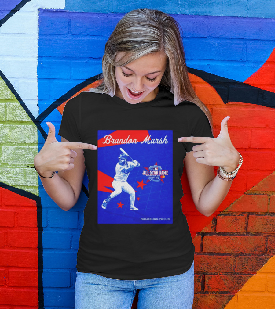 Brandon Marsh Philadelphia Phillies 2026 MLB All Star Game T-Shirt