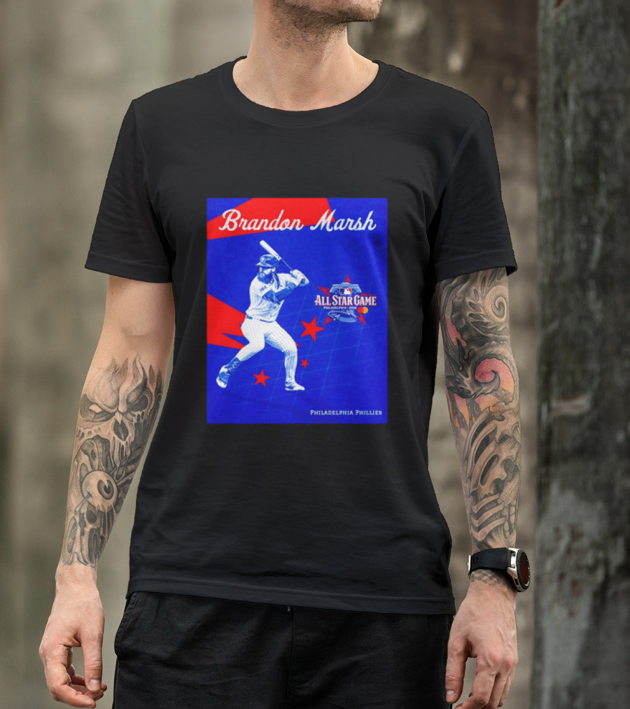 Brandon Marsh Philadelphia Phillies 2026 MLB All Star Game T-Shirt