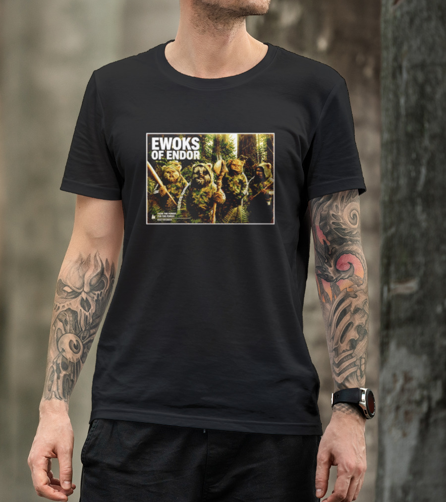 Ewoks Of Endor Forest Campaign Originals Star Wars Merchandise T-Shirt