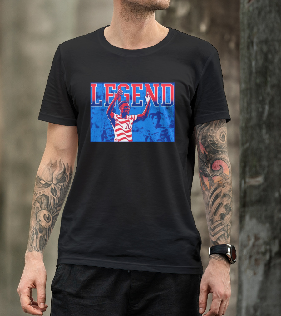 Legend Folarin Balogun No 20 USMNT T-Shirt